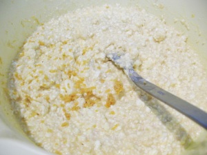 Amstec de ingrediente pentru papanasi Amestec de ingrediente pentru papanasi