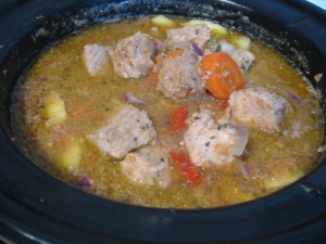 Tocana-legume-carne-porc-Crock-Pot-7