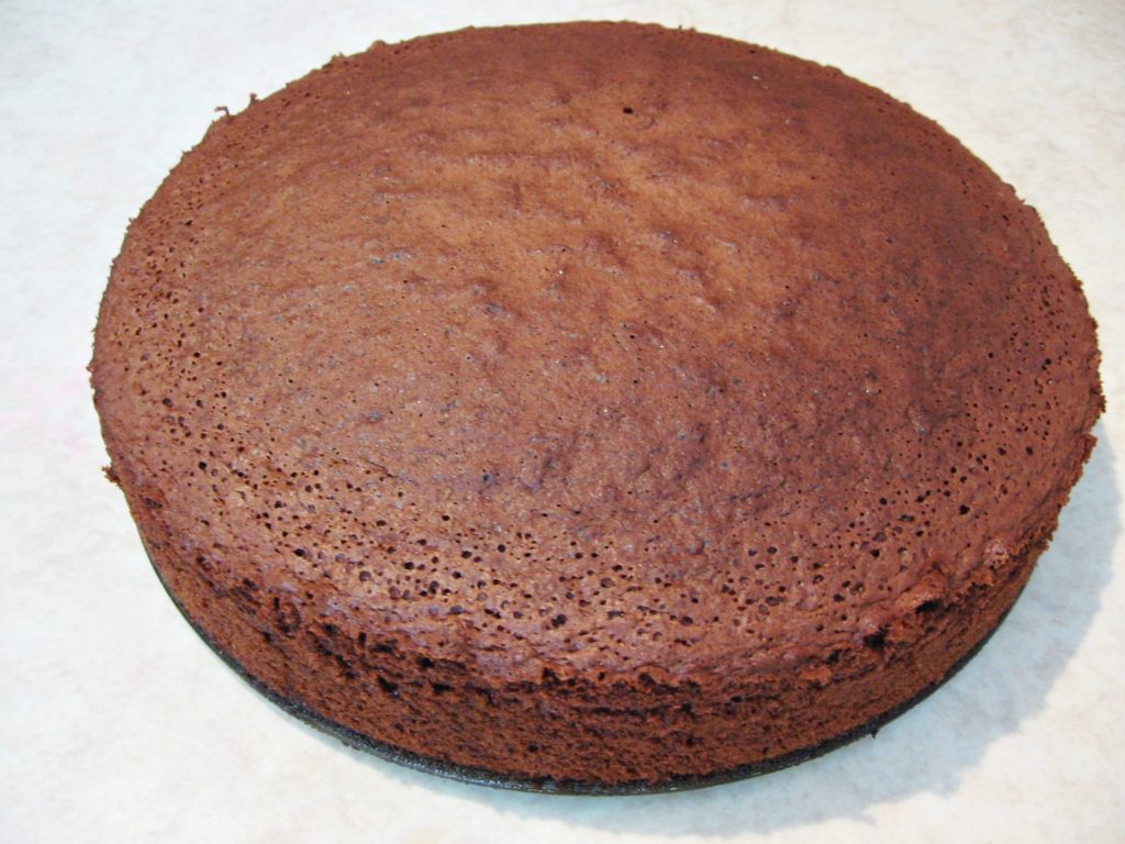 Blat de tort cu cacao