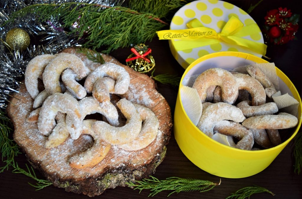 Cornulețe cu vanilie și alune de pădure
