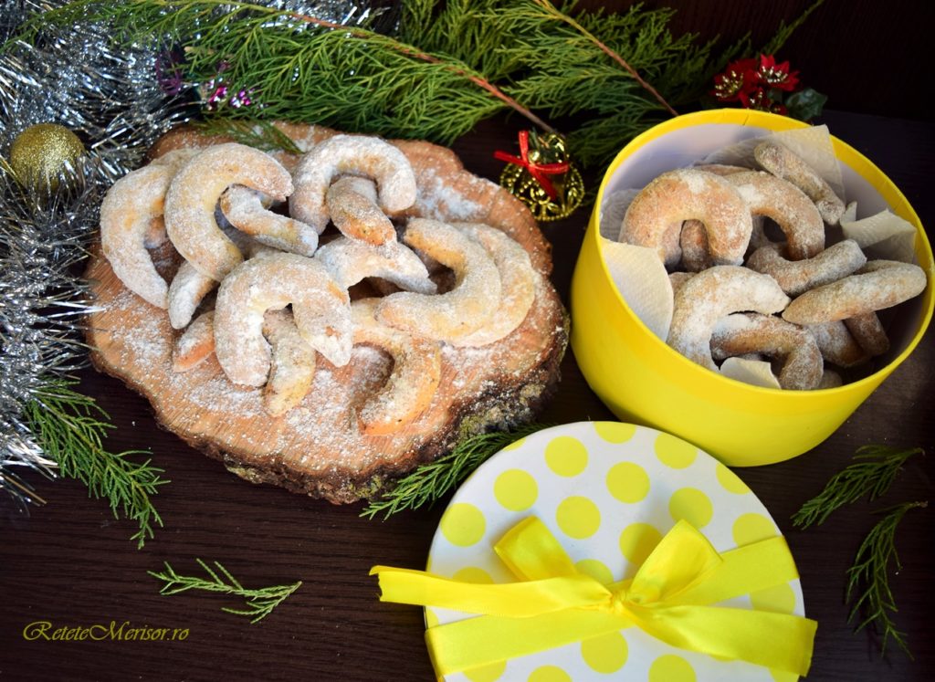 Cornulețe cu vanilie și alune de pădure